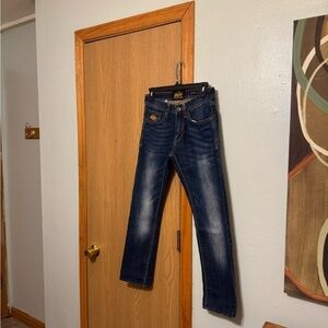 Superdry "Corporal Slim" Size 28x30 Dark Wash Slim Fit Jeans - EUC